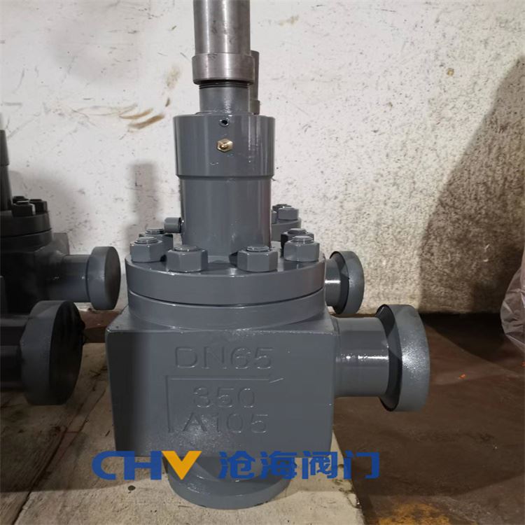 CHVJ滄海JHT87Y-350高壓手動卡箍式截止調節(jié)閥